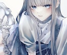 綺麗で儚い一枚絵をお描きします 綺麗なイラストを心を込めてお届けします イメージ2