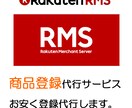 楽天【RMS】商品登録お安く代行いたします お安く１商品×500円！！！商品登録はお任せください☆ イメージ1