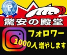 インスタフォロワー1000人増えるまで拡散します 小規模からの注文も可能⭐️1週間の減少保証あり イメージ3
