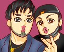 似顔絵アイコンイラスト作成承ります ゆるかわ系からカッチリ系までマルチに承ります イメージ7