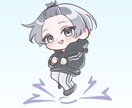 可愛いちびキャラ描きます アイコンやスタンプ用の柔らかい印象のちびキャラを制作します イメージ1