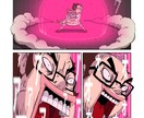 漫画用コンテ（ネーム）・作画承ります アクションシーンが描ける作画家をお探しの方 イメージ10