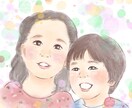 お写真を元に、ふんわり優しい似顔絵をお描きします SNSのアイコンやプレゼント、記念日などに♡ イメージ3