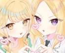 ふんわりかわいい女の子イラスト制作します SNSアイコン / 配信 / 創作キャラなど対応◎ イメージ5