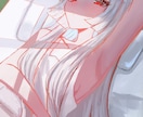 可愛い女の子を可愛く描きます 動画のサムネや歌ってみたのイラストにおすすめ！ イメージ9