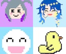 商用込み！ドットイラスト作ります かわいくデフォルメされたドットのキャライラスト作ります！ イメージ2