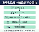 LINE公式の 「これで合ってる？」 を診断します 導線・配信・リッチメニューの 改善点を見える化 イメージ4