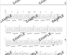 1500円～ギターやベースのTAB譜作成代行します サークルでやる曲のタブ譜がなくてピンチ！な人へ。 イメージ1