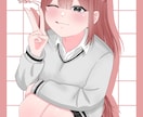 ケモ耳×中性的なかわいいイラスト描きます 中性的で儚い雰囲気が好きな方へ イメージ2