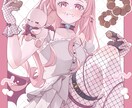 商用利用◎ 動画 SNS 個人用 イラスト描きます きゅんとかわいい 透明感のあるイラストをお届けします イメージ2
