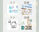 オリジナルロゴを丁寧に制作しますます お店やサービスのイメージに合ったロゴをご提案します イメージ1