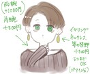 お洒落で優しいタッチでアイコン描かせていただきます 水彩風オシャレで可愛い貴方だけのアイコンを作りませんか イメージ2