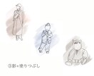 お写真を元にシンプルで温かみのあるイラスト描きます 線が少し太めで可愛らしい印象に。 イメージ4