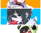 動画や配信背景等の1枚絵を描きます あなたの活動のお手伝いをさせてください☺️ イメージ4