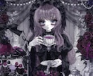 フリルやレースを用いた厚塗りゴシックな絵を描きます 活動用、キャラデザ、MVイラスト等、何でもご相談ください！ イメージ4