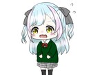ミニキャラのイラストを作成します ミニキャラ描きます（オリジナル、推しキャラ） イメージ2