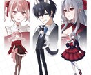リテイクなし◆6500円で全身立ち絵を制作します ラフ提出・リテイクを行わず、通常よりも安価で早く納品します イメージ2