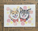 色鉛筆であたたかみのある優しい似顔絵をお描きします プレゼント、記念日に。写真をもとにアナログイラスト描きます！ イメージ10