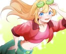 即日納品！ハッキリとした目立つキャラクター描きます 最短1日で納品！動きのあるキャラクターを描きます！ イメージ2