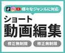 SNS用のショート動画を制作します 【1分30秒以内】の動画に丁寧に仕上げます イメージ1