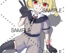 配信や動画のサムネに使えるイラスト描きます オリジナルキャラを持っている方のニーズに答えます イメージ4