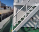 手すり・梯子・架台の現場用製作図を作成します 製作取付を考慮した実務向けAutoCADで製作図を作成します イメージ4