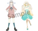 歌ってみた、サムネイルなどのイラスト作成いたします YouTubeサムネイル用・個人利用・TRPG等 イメージ4