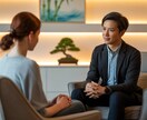 管理職としての不安や孤独感を安心して話せます もう一人で抱え込まない。管理職の不安を安心して相談できます イメージ1