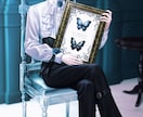 耽美で静かな世界観のイラストを制作します 繊細な光と陰で、記憶に沈む一枚を。 イメージ2