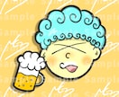 カートゥーンテイストのイラスト描きます 人間から動物まで幅広く対応可能です◎ イメージ4