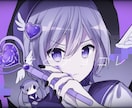 一枚絵お描きします 【歌い手・活動者さん】歌ってみた等サムネイラスト作成します イメージ2