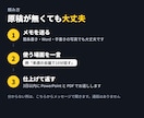 箇条書きのメモから伝わるスライド資料を作ります メモを送るだけ。PowerPointとPDFでお渡し イメージ7