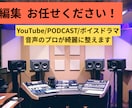 音声のカット作業、ノイズ処理、【プロ】がやります プロが収録済み音声を整えます！ノイズ除去音圧アップ一括対応 イメージ1