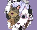 イラスト描きます 個性的なイラストで目立ちませんか？あなたのご希望に答えます！ イメージ9