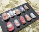 毎日ネイルが難しい方ジェルネイルチップ作ります 推しカラーや少し立体なネイルも可能です!まずはご相談下さい イメージ1