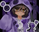 一枚絵、SNSアイコン等お描き致します 可愛いイラストが欲しい方必見！ イメージ3