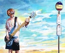 歌い手やバンドMV向けの一枚絵を制作します あなたの心に刺さる絵をお届けします。 イメージ7