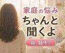 ね、話そ？家庭のモヤモヤ聞きます 少しだけ話したい時も安心してお話し下さい。 イメージ1