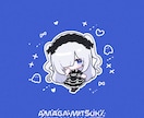 ミニぬい風SDイラスト描きます 手書き風でほんわか可愛い！アイコンなどにぴったりです♪ イメージ8