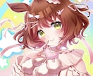 立ち絵、1枚絵お描きします サムネやゲームなどで使える立ち絵、1枚絵をお描き致します！ イメージ6