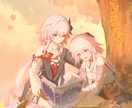 美しくて綺麗な光が特徴のイラストを制作します 光の論理に従って美しくもどこか懐かしいイラストを描きます♪ イメージ2