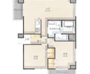 住宅の間取り図を作成します 民泊のリスティングや賃貸,リノベ,不動産広告にも使えます イメージ6