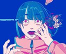 MV.歌ってみた. 1枚絵など描きます シンプル×ポップ×躍動感ある絵が得意です！幅広く出来ます イメージ8