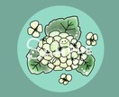 ふんわり&ゆるかわ〜♡な、お花アイコンお描きします 【修正無料♡】即修正&即納品！！オーダー方法も簡単です♡ イメージ5