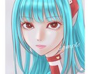 華やかで透明感ある人物イラスト描きます ⁠【限定3名様特別価格】歌ってみた・ヘッダー・アイコンに⭐︎ イメージ3