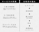 コンセプトに合わせた、貴方だけの名刺を作成します 修正無制限！印刷用データ（AIデータ）込みでこの価格！ イメージ2