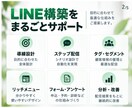 LINE公式・Lステップを設計・構築まで対応します 営業経験約10年｜顧客目線で成果につながるLINE導線を設計 イメージ2