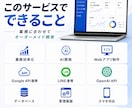 業務効率化Webアプリをオーダーメイド制作します 面倒な作業を使いやすいWebアプリで効率化します イメージ2