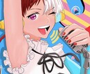 女性キャラクターのイラストを作成します 女性キャラクターのイラスト作成 イメージ1