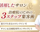 AIを活用したサロン＆治療院のための集客術教えます 現役鍼灸師が教えるひとりサロン＆ひとり治療院専門コンサル イメージ2